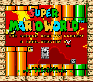 Screenshot Thumbnail / Media File 1 for Super Mario World (USA) [Hack by FPI v1.0] (~Super Mario World - The Second Reality Project - SNES Version)
